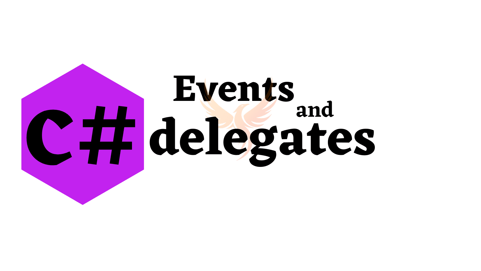 C# Events and Delegates.